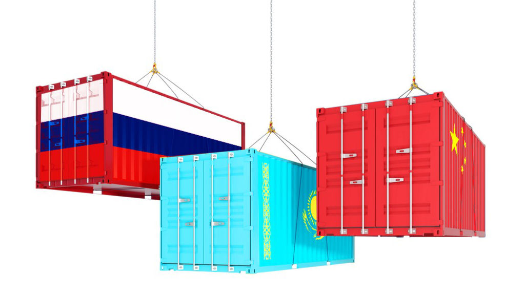 Three containers