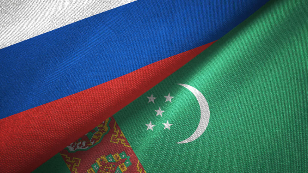 Russia-Turkmenistan-Flags